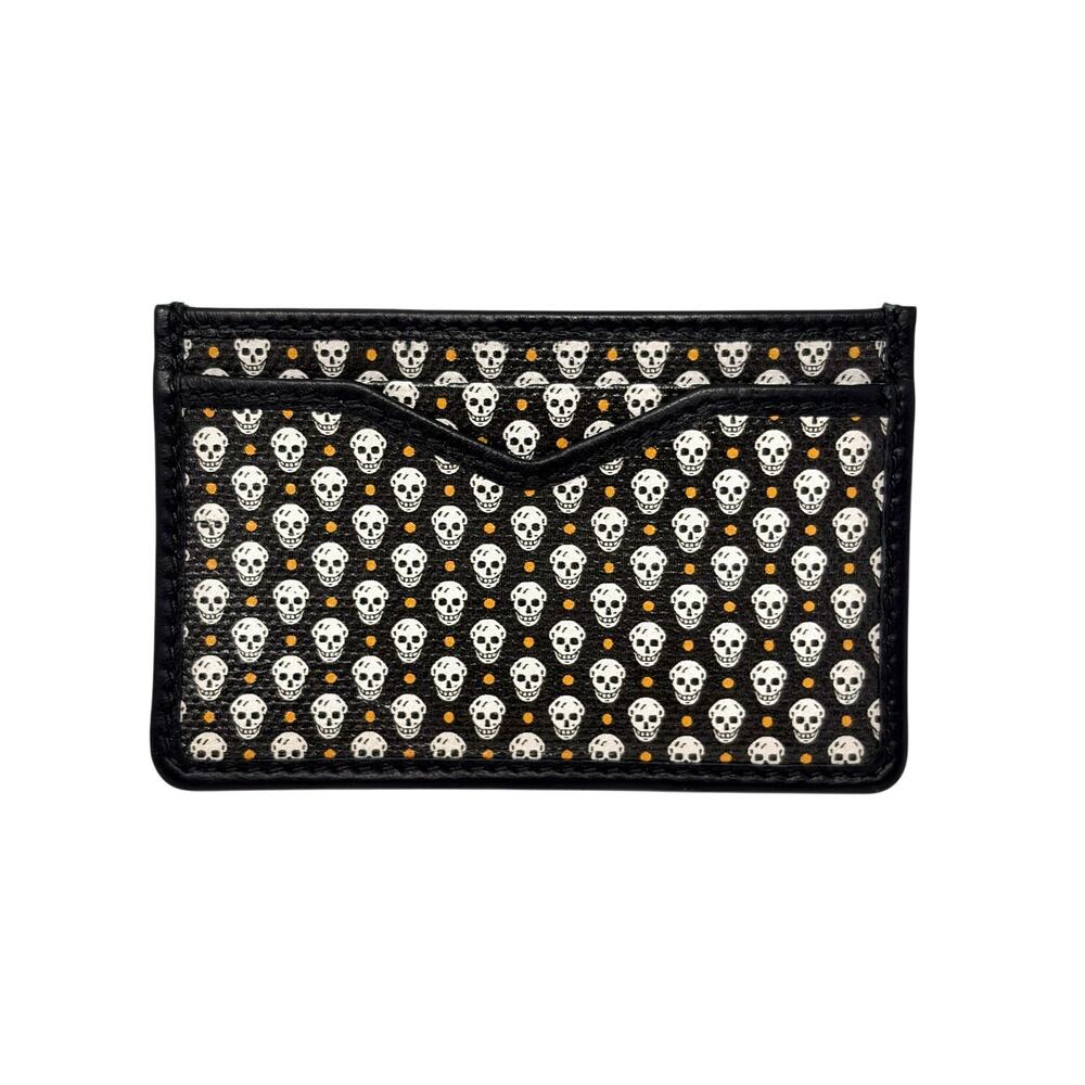 Alexander McQueen Skull-Print Cardholder
